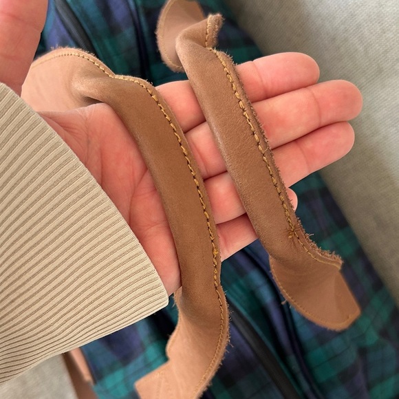 Micky Mouse Plaid Duffel Bag - Green and Brown - Picture 3 of 8